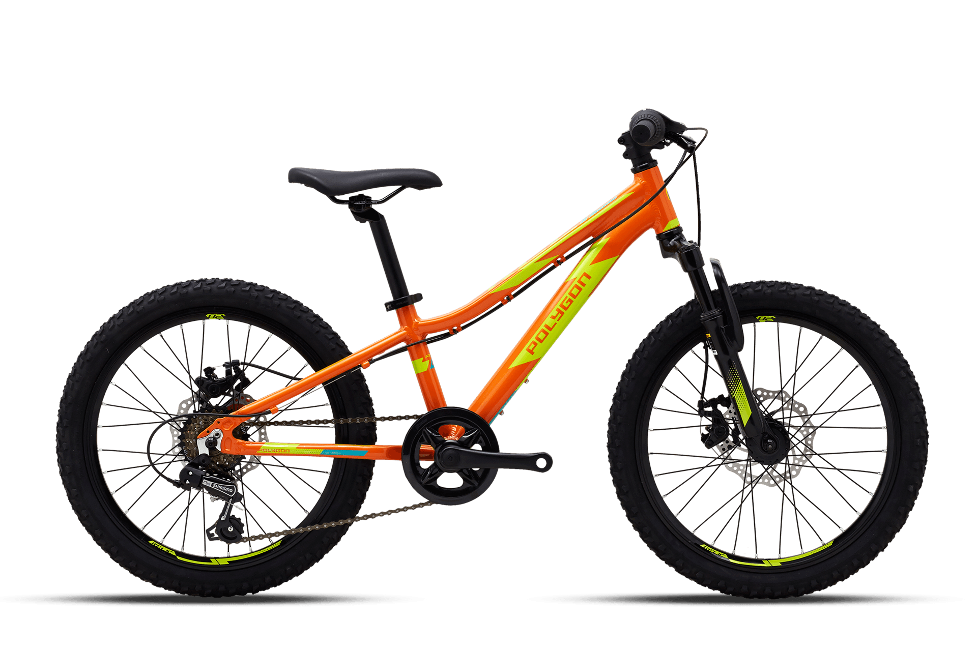Polygon Relic 20 Kids Bike Orange