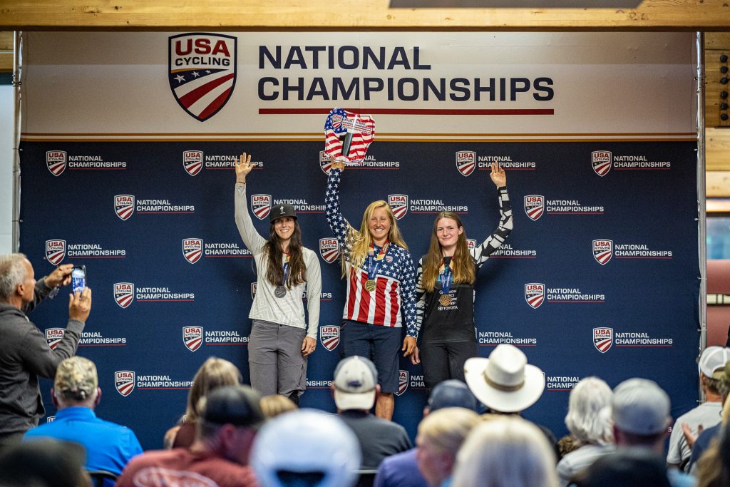 Amy Morrison Standing Tall On The Usa National Championship Podium