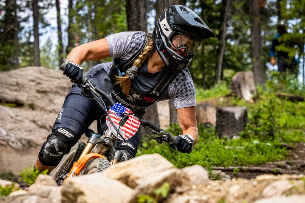 Amy Morrison Pushing Limits At The 2022 Usa National Mtb Event