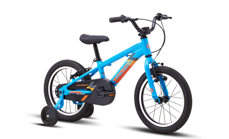 MY22-CROSSER16-BLUE-RF Polygon Crosser 16 Kids Bike Blue