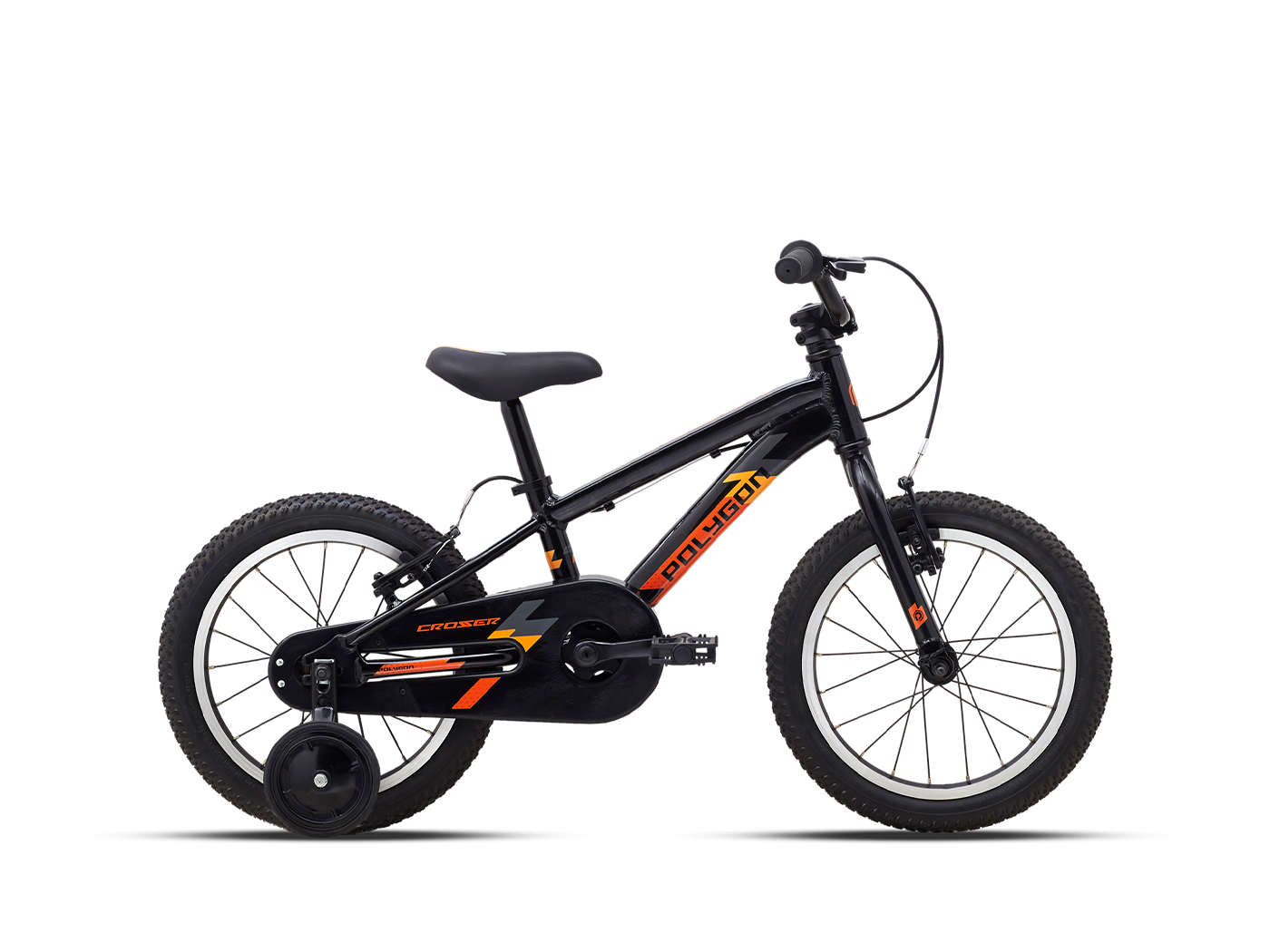 Polygon Crosser 16 Kids Bike Black