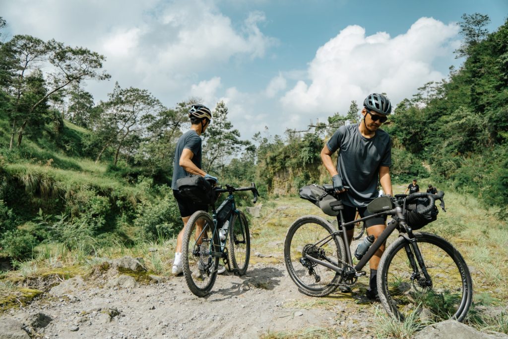 Bikepacking With The Right Gravel Bike T Shirt