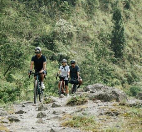 Touring With Gravel Bikes On Rugged Au Trails