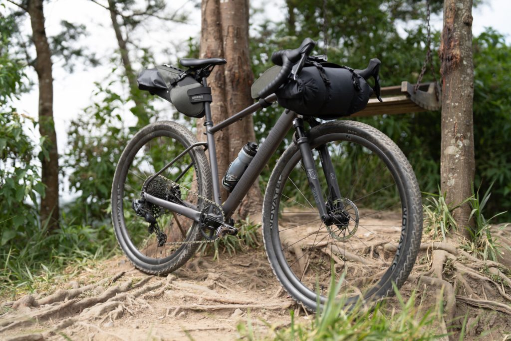 Cyclist Prepared With Essentials For Summer Bike Rides