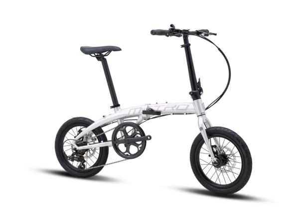 Polygon Metro Folding Bike Silver