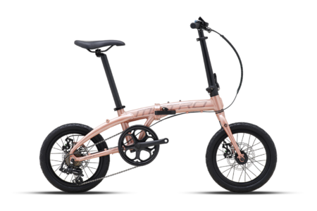 Polygon Metro Folding Bike Pink