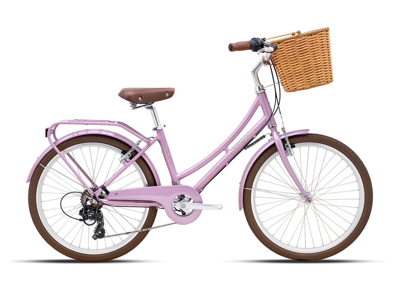 Polygon Oosten 24 City Bike Pink