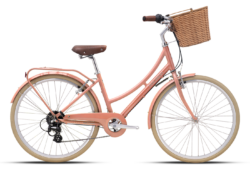 Polygon Oosten 26 City Bike Rose Pink