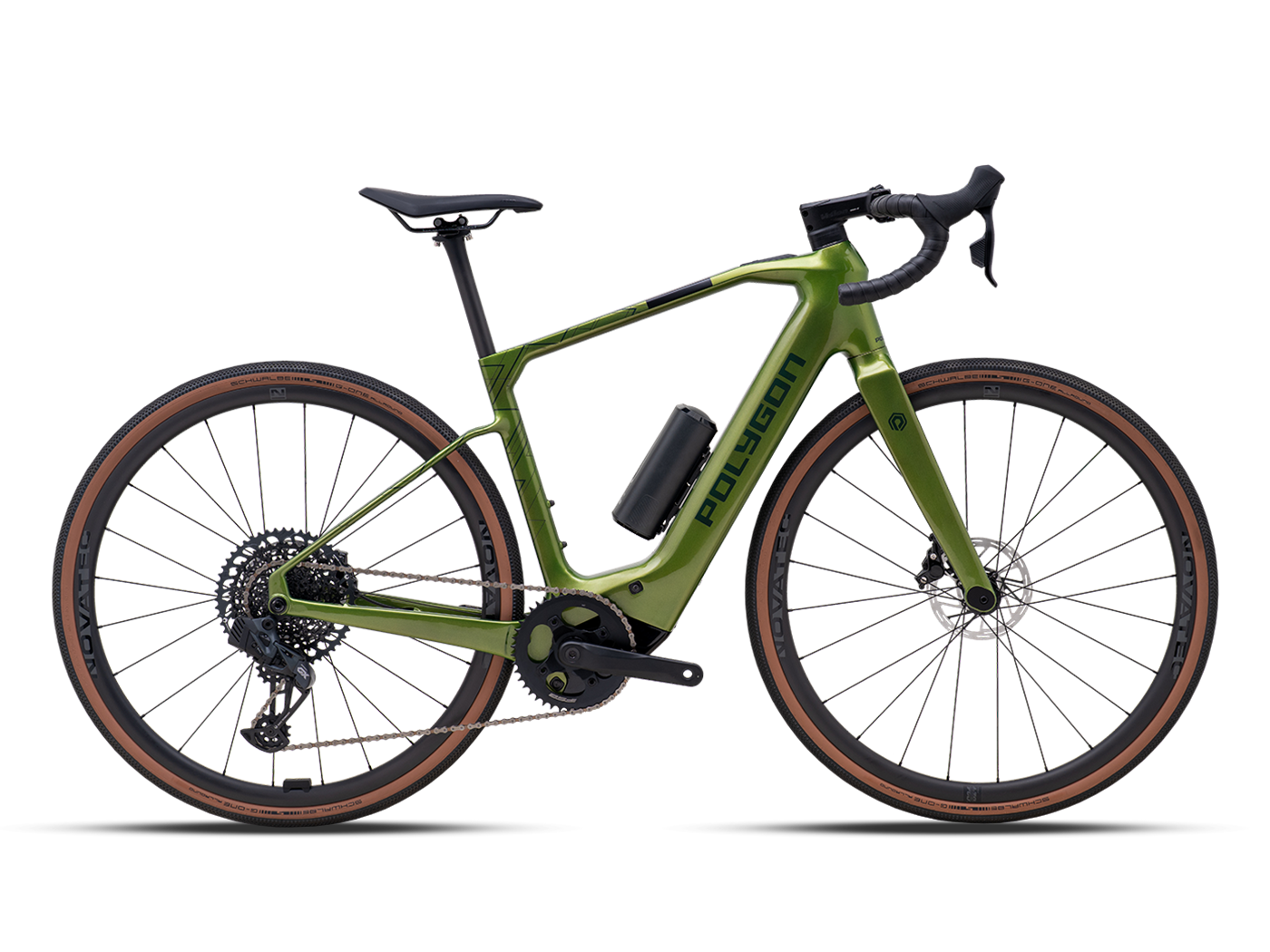 Polygon Tambora AE Electric Gravel Bike Green