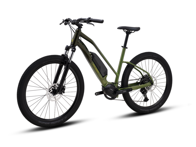 Polygon Kalosi Lanes Lady Electric Hybrid Bike Green