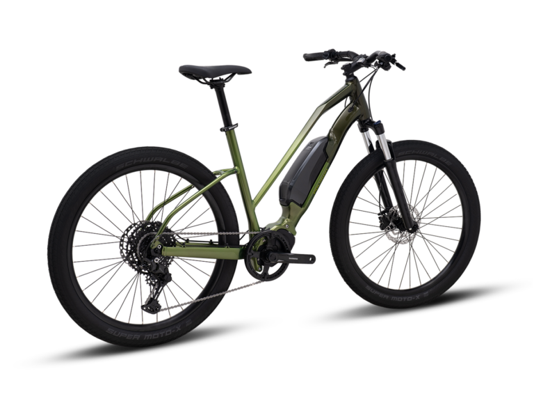 Polygon Kalosi Lanes Lady Electric Hybrid Bike Green