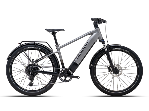 Polygon Kalosi Altera Electric Hybrid Bike Charcoal