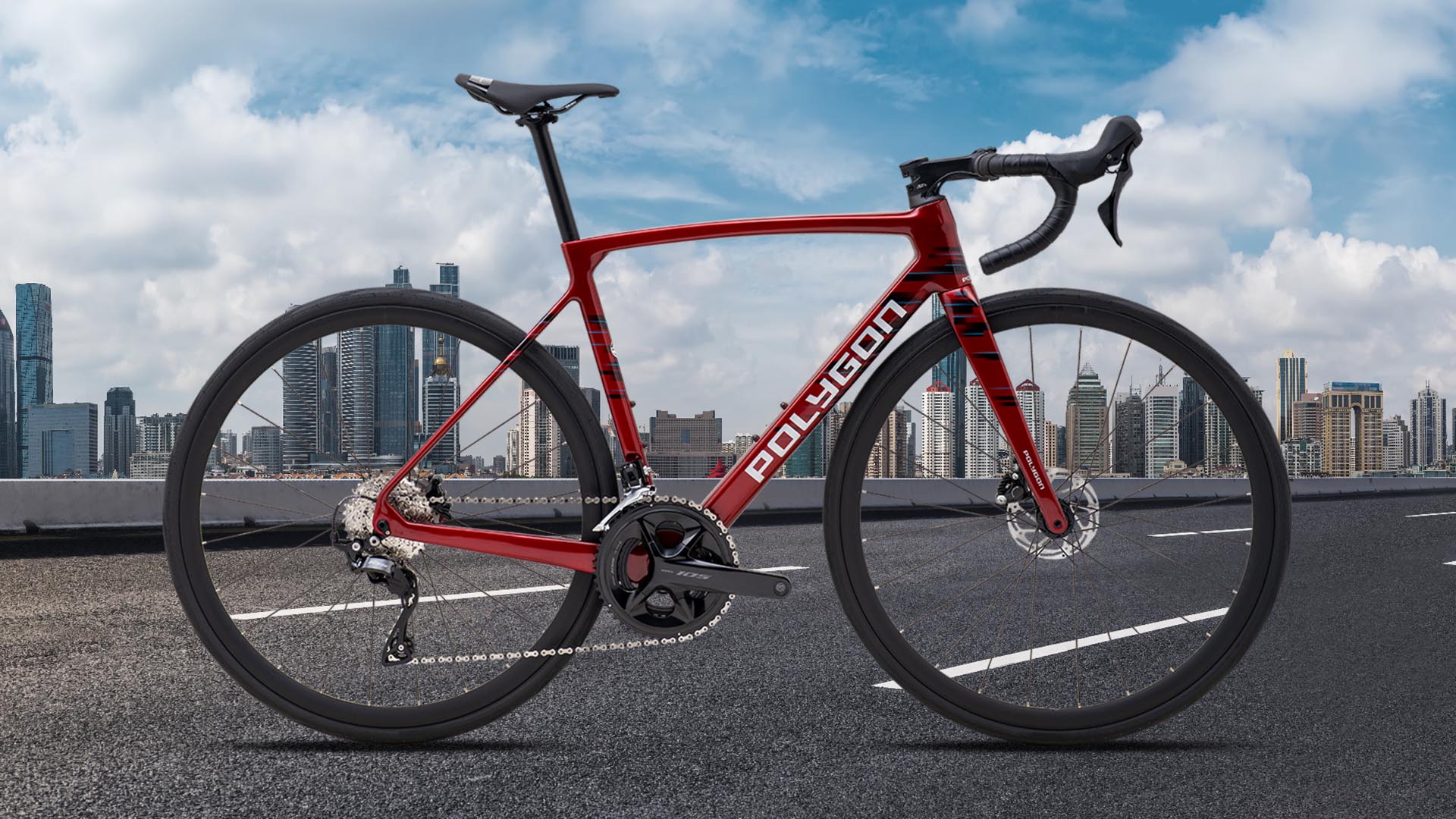 Polygon Strattos S7D all-rounder road bike