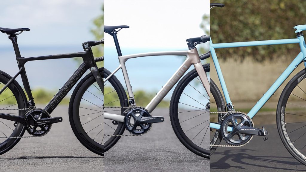Road bike materials: carbon, alloy, steel