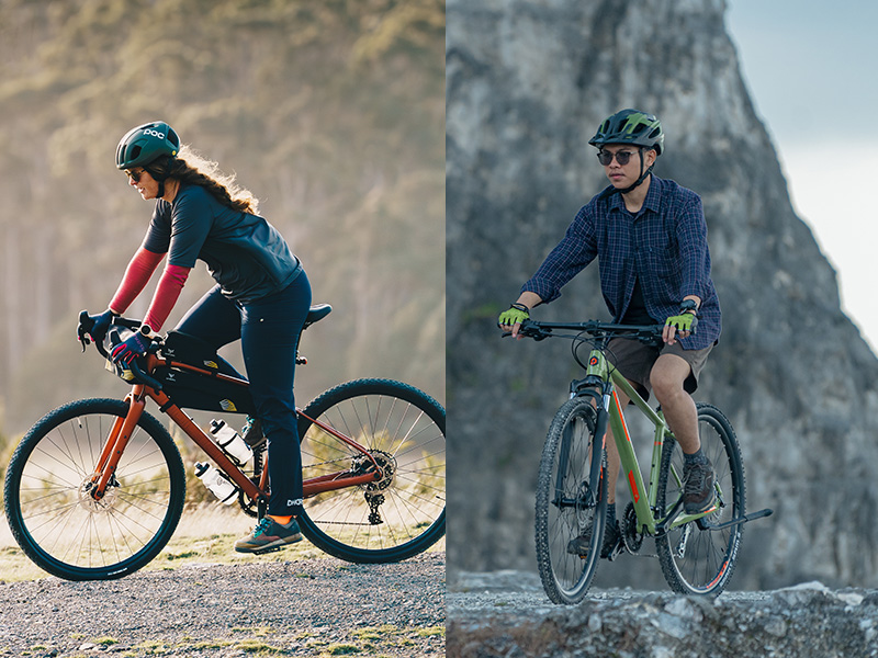 Gravel bike vs Hybrid bike