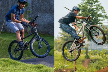 Bmx And Dj Bikes Illustration