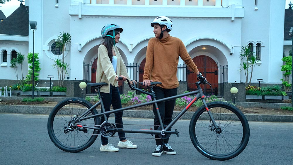 How to ride a Tandem Bike