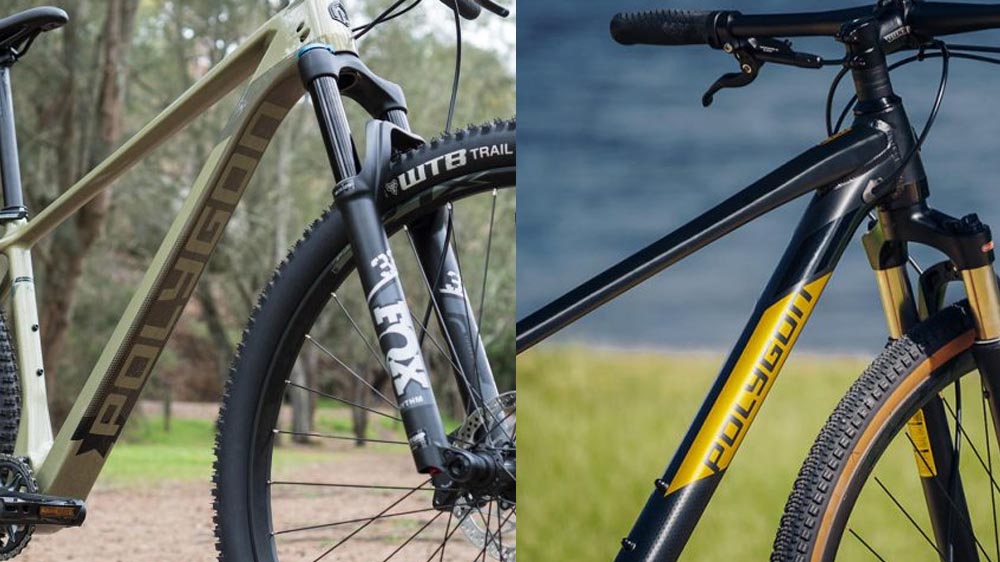 Perbandingan sepeda hybrid dan MTB hardtail