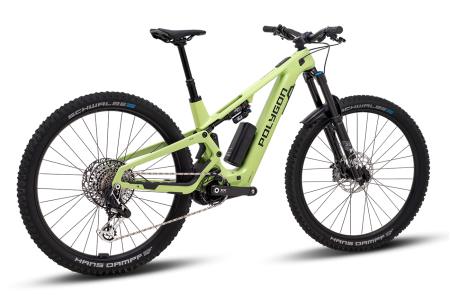 Polygon Collosus TLE 0 AXS Electric Mountain Bike Green