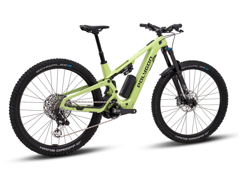 Polygon Collosus TLE 0 AXS Electric Mountain Bike Green