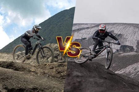 Sepeda Gunung Elektirk Vs Sepeda Gunung Reguler