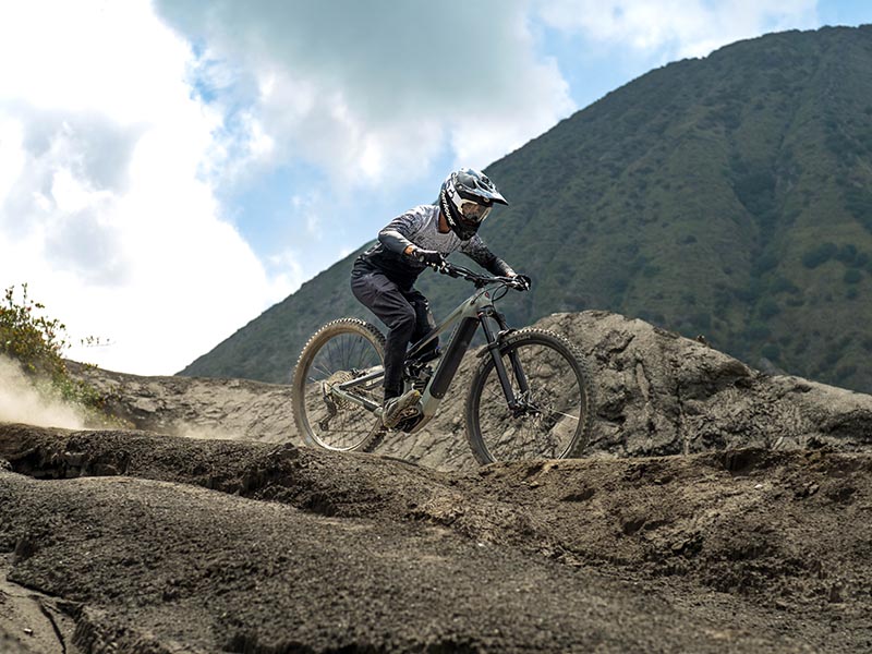 Cycling With An Electric Mountain Bike