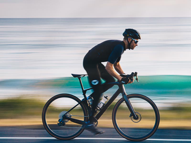 Cruising With A Gravel Bike On Smooth Pavement