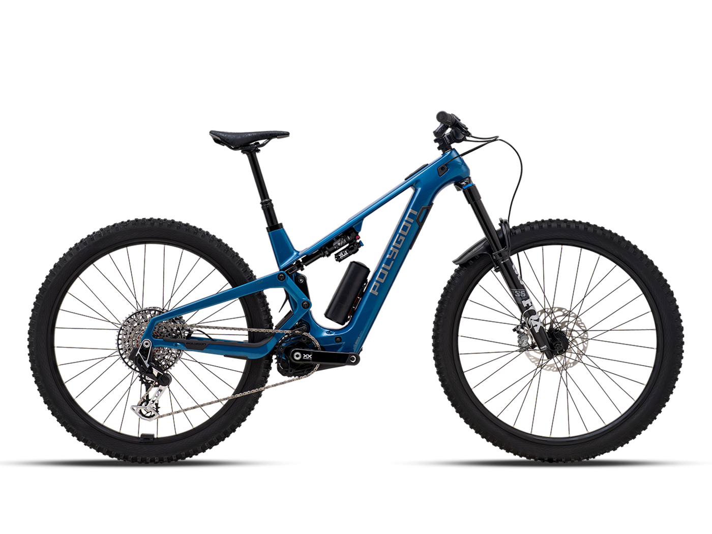 Polygon Collosus TLE 0 AXS Electric Mountain Bike Blue