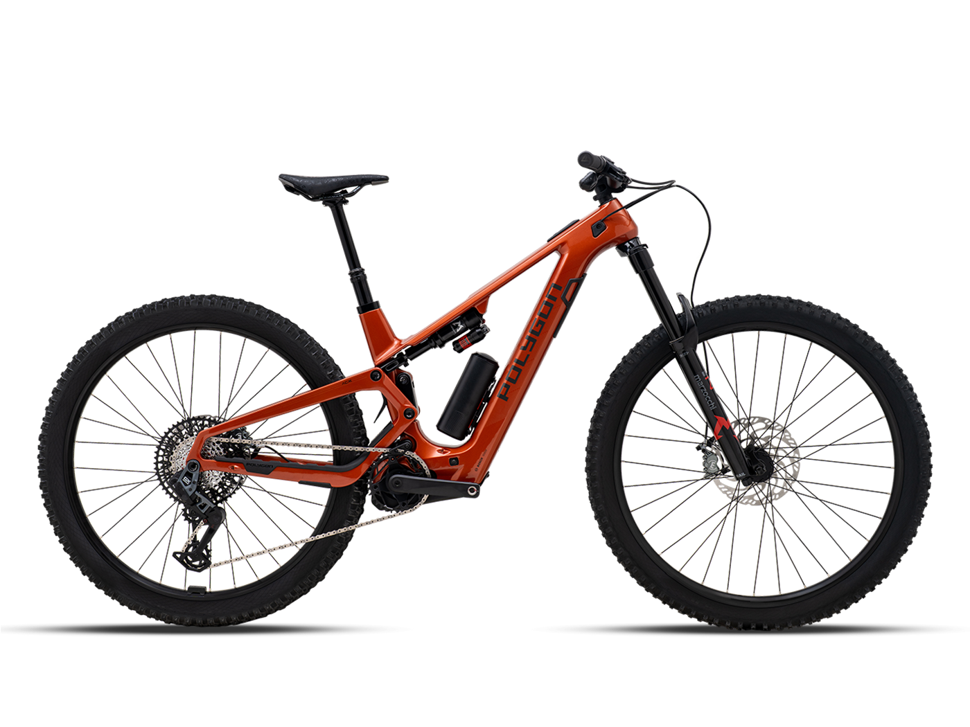 Polygon Collosus TLE 8 AXS Electric Mountain Bike Bronze