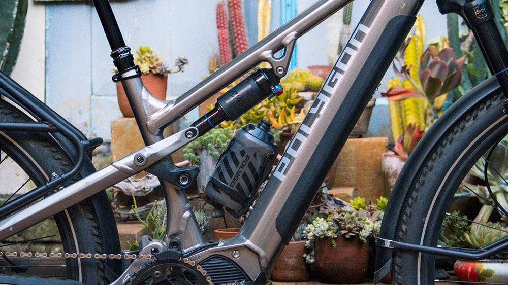Frame & suspensi sepeda gunung elektrik