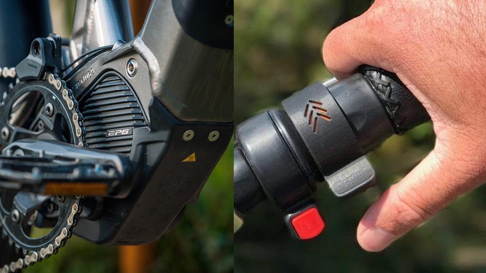 Electric bikes’ pedal assist & throttle