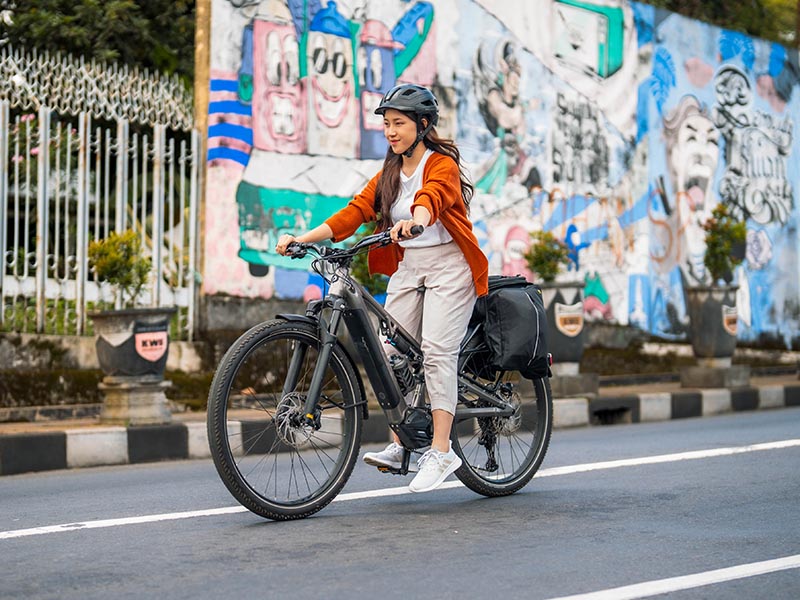City Commuting With An E-Bike
