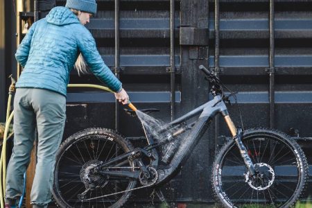 Cleaning An Electric Mountain Bike