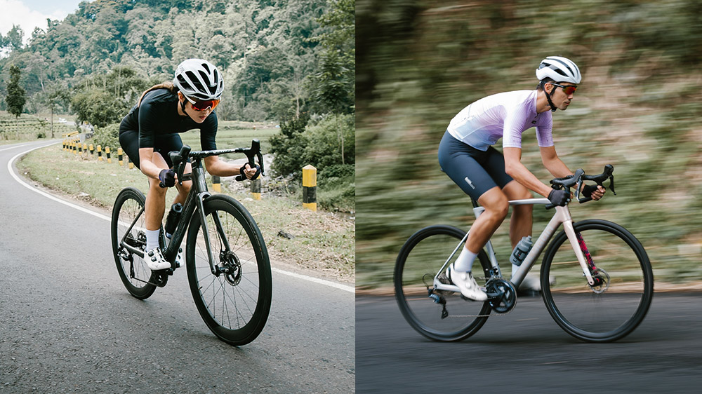 Sepeda road bike performance vs all-rounder