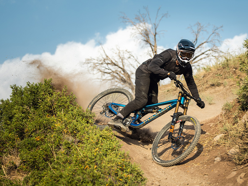 Cornering With A Mountain Bike