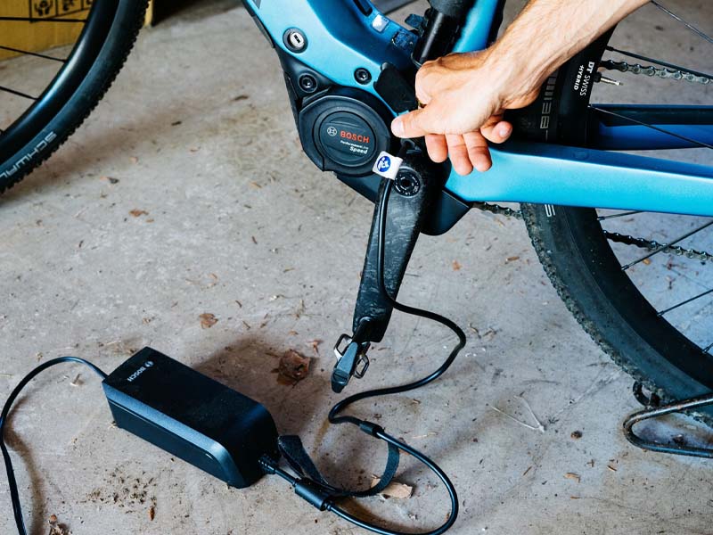 Charging An Electric Bike’s Battery