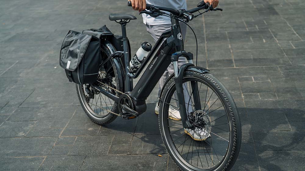 The Polygon Oosten urban bike