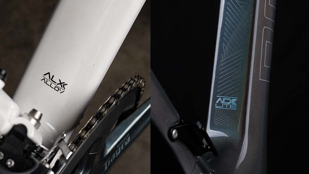 Frame sepeda road bike alloy vs karbon