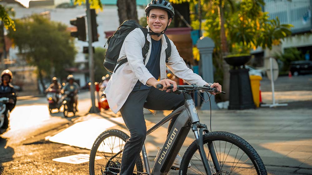 Polygon Kalosi Miles: Sepeda hybrid elektrik yang tangguh