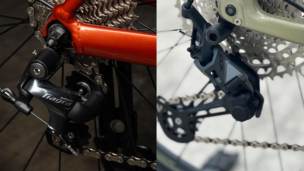 Gear sepeda road bike vs MTB