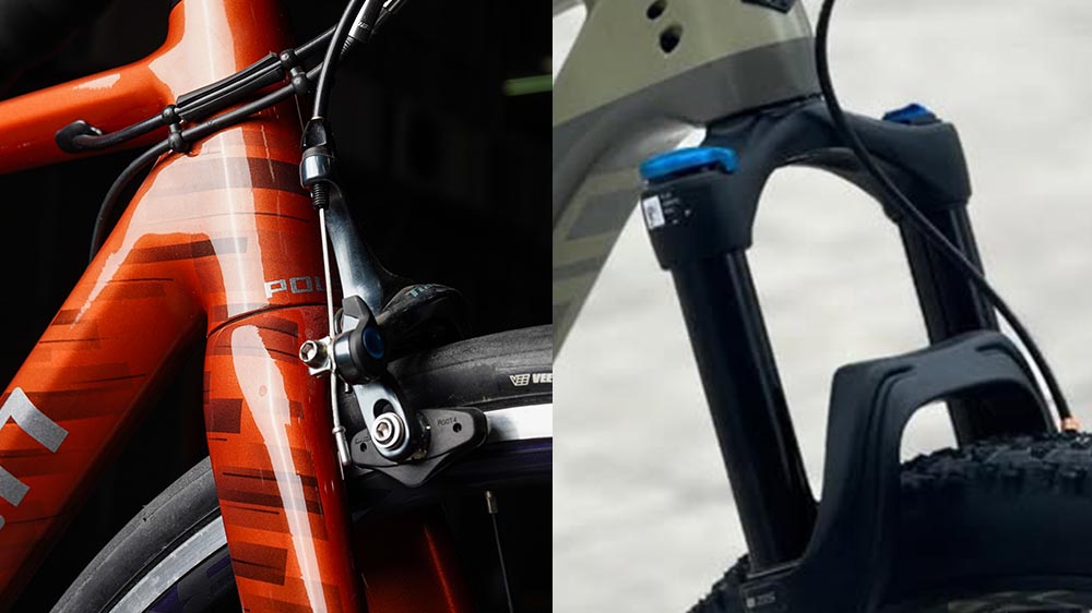 Sistem suspensi road bike vs MTB