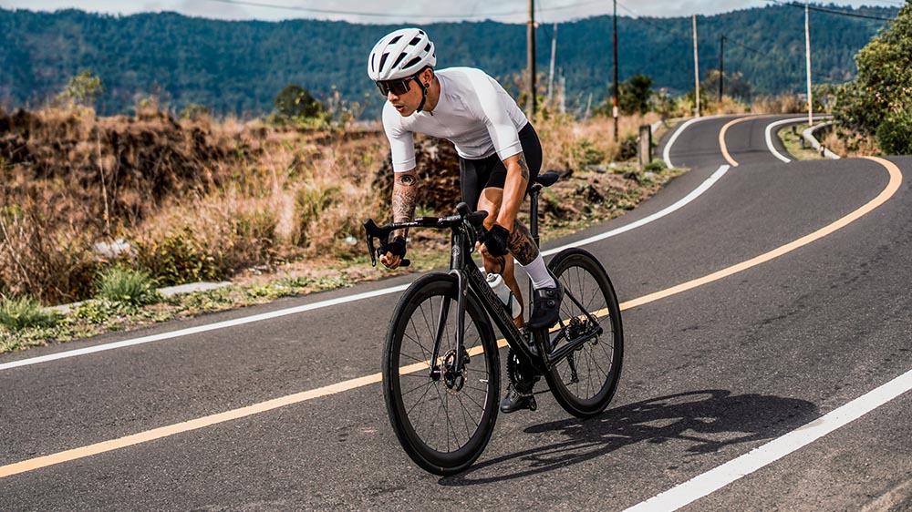 Road bike designed for maximum speed