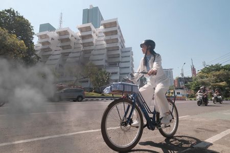 Eco Friendly Electric Bike Designed For City Commuting