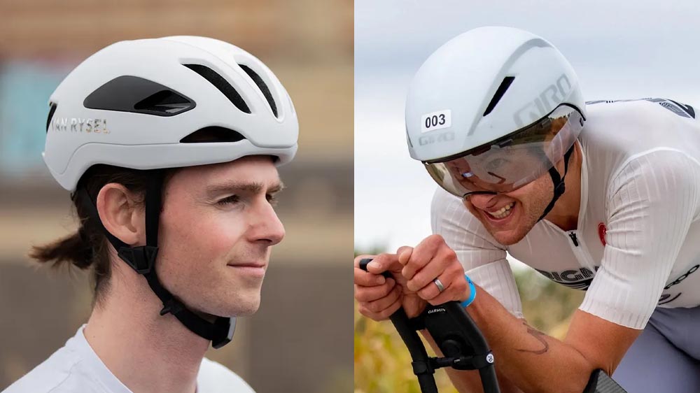Entry level vs aero road helmets