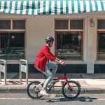 Riding A Foldable Bike
