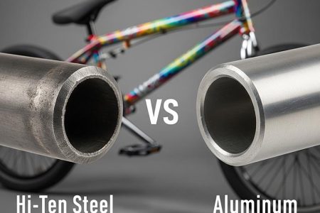 Hi Ten Vs Aluminum Bmx Frame