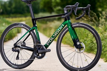 Sleek Design Of The Polygon Helios A8 Di2 Bike