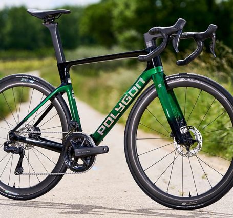 Sleek Design Of The Polygon Helios A8 Di2 Bike