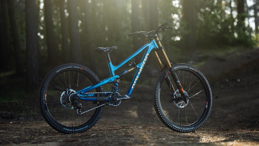 Polygon Collosus DH9 downhill MTB display