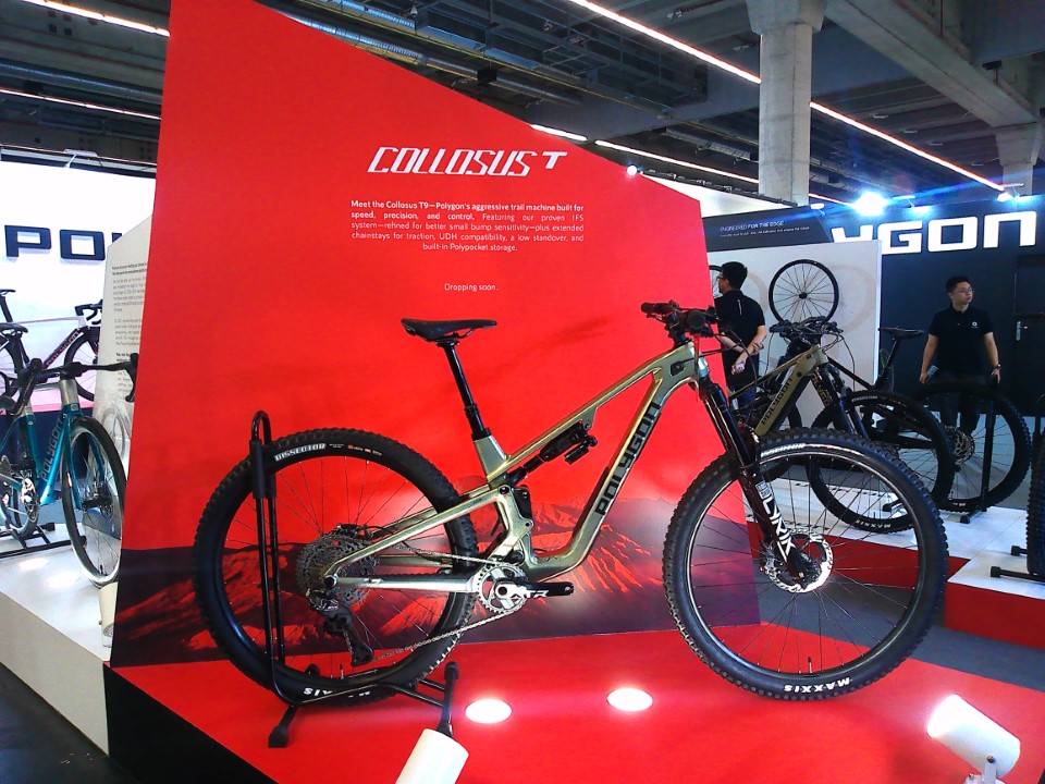 Polygon Collosus T trail mountain bike prototype